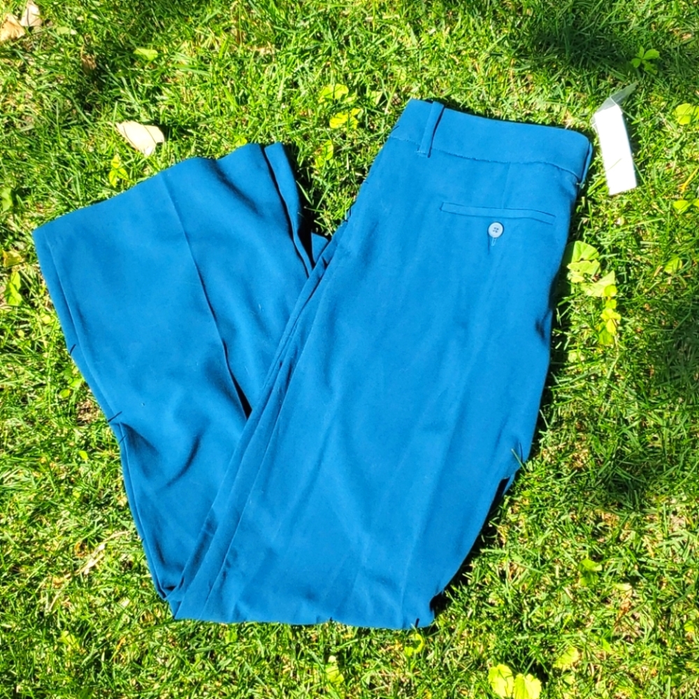 NY&C Teal Suit Pants